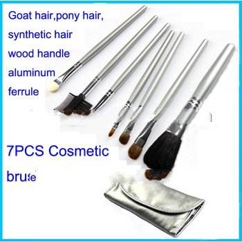 7pcs Makeup Brush Set Professional Manufacturer China Cheap