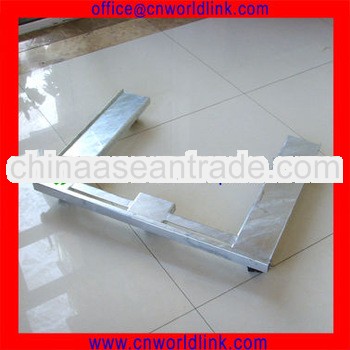 800x600mm Warehouse Steel Moving Pallet Cart