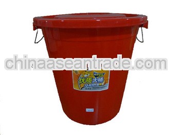 80L Large bathroom Industry Round Plastic Water Bucket