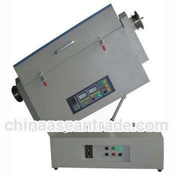 80*400mm powder process rotary tube furnace