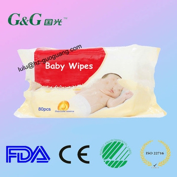 80pcs Shea Butter Essence Baby Wipes