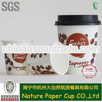 8 ounce food grade take away paper espresso cup
