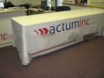 8ft Advertisting Table Skirt