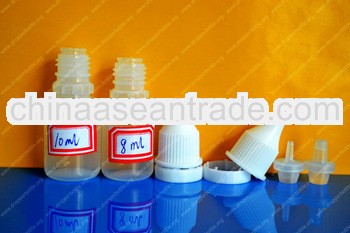 8ml/10ml PE plastic vial with tamperproof cap