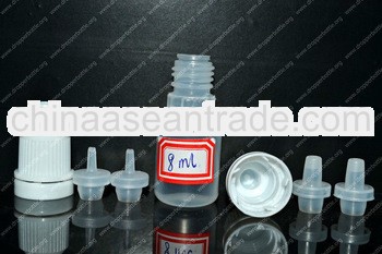 8ml PE Tamper Cap Eye Dropper Bottle