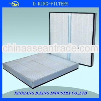 99.99% efficient air filter with ISO 9000