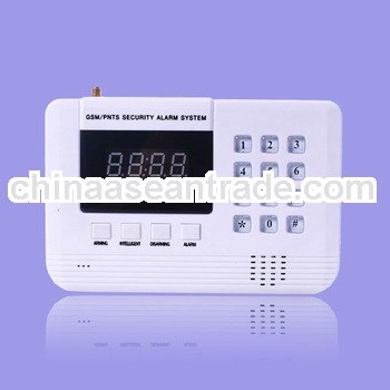 99 zone wireless home alarm gsm+pstn alarm system