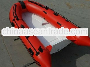 9.8ft 4 people inflatable fiberglass RIB boat