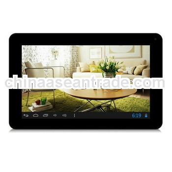 9" Capacitive touch soft touch tablet pc with Dual Camera