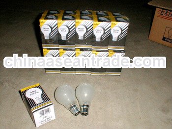 A55 B22/E27 FROSTED BULBS 100W