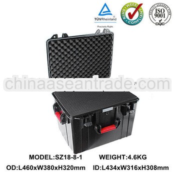 ABS watertight transportation case with foam insert