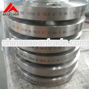 ANSI B16.5 forged gr2 class 600# DN10 WNRF titanium flange
