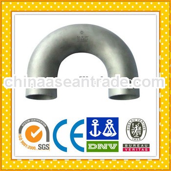 ASTM 304 Stainless Steel 180 Elbow