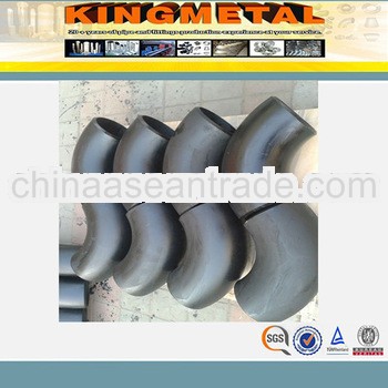 ASTM B16.9 A234 WPB 45degree 1.5D carbon steel elbow