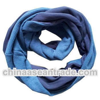 Acrylic Circle Loop Scarf Knitted Pattern