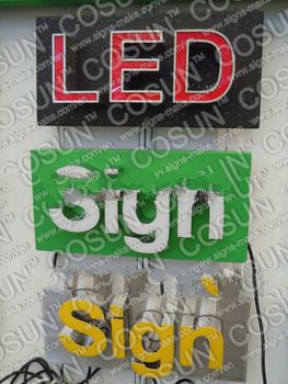 Acrylic Facelit Advertising Letter Sign