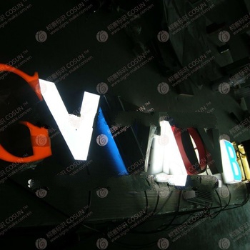 Acrylic LED Backlit letter sign