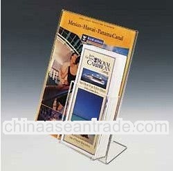 Acrylic Sign Frame With Brochure Stand