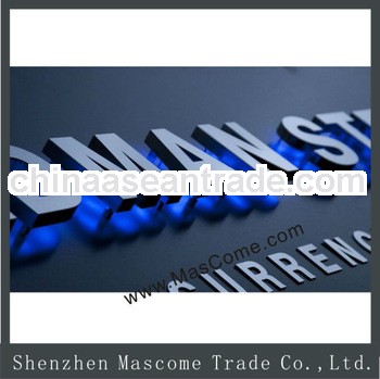 Acrylic Waterproof LED Backlight Letter Sign