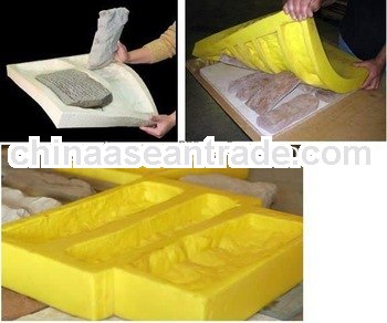 Addition silicone for artificial stone products