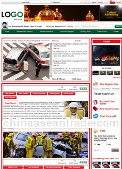 Ads platform website design, yellow page website design