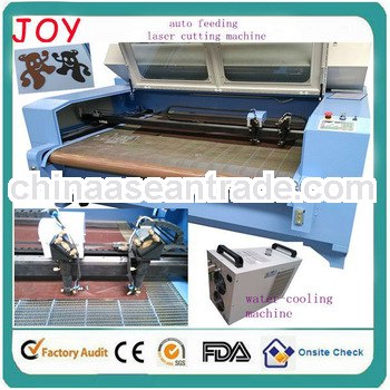 Advanced design cnc laser cutting machine for cloth or leather