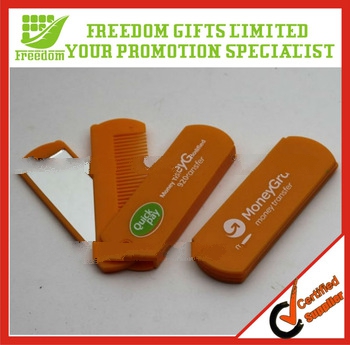 Advertising Plastic Folding Comb And Brush