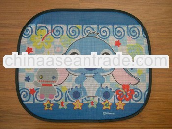 Advertising Polyester mesh Lateral Window Shades