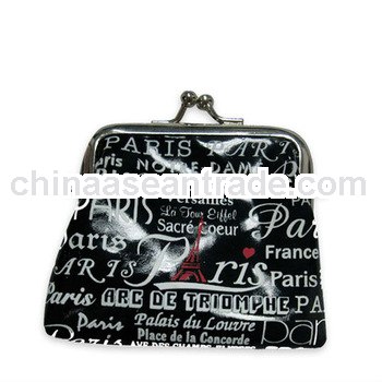 Advertising Shiny PVC Ladies Hand Purse