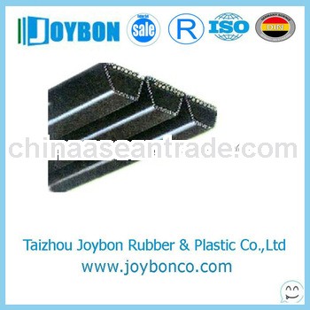 Agricultural machine banded classical v-belt