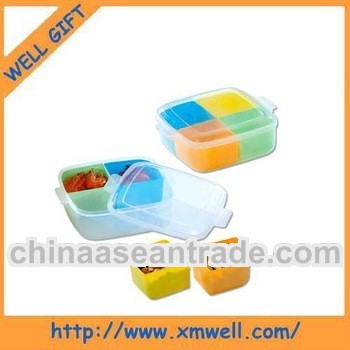 Airtight plastic food container
