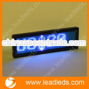 Alibaba Express Mini Flashing LED Name Badge Electronic Price tags