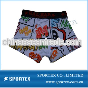 All over printing boys boxers underwear/children underwear/kids underwear