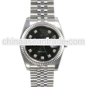 All stainless steel japan movement quartz watch