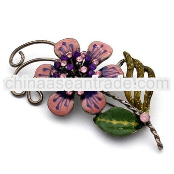 Alloy brooch