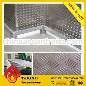 Aluminium Checker Plate for front panel