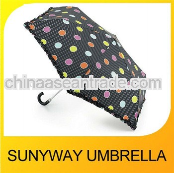 Aluminum Crook Handle Lace Umbrella Sun