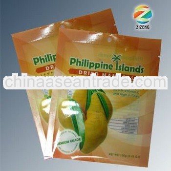 Aluminum Foil laminated snack vacuum food bag