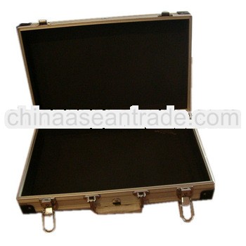 Aluminum briefcase for luggage&computer&document with metal coner