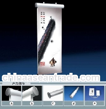 Aluminum standing electronic roll up