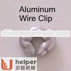 Aluminum wire clips