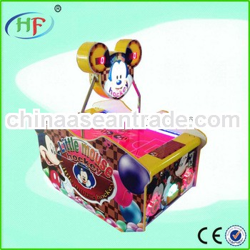 Amusement mini Air hockey coin game machine/kid hockey game machine