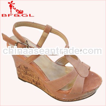 Anckle Circle strap Fashion Wedge Lady Sandals