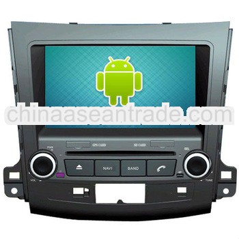 Andirod Gobluee &7inch Touch Screen Car DVD for MITSUBISHI OUTLANDER GPS/Radio/3G/Phonebook/ iPo