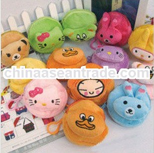 Animation cartoon small change purse wholesale 2012