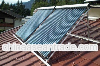 Anti-Freeze heat pipe Manifold solar collector