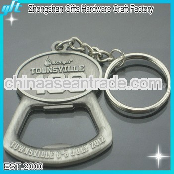 Antique Silver Promotional Key Chain Bottle Opner Keychain GFT-KC690