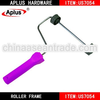 Aplus 9' slip on paint roller brush with stainless steel frame for 38mm Dia