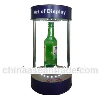 Art Collection! High Quality Floating Lighting Acrylic Display Stand W-7011