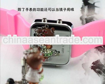 Attractive design led watch with hot sale